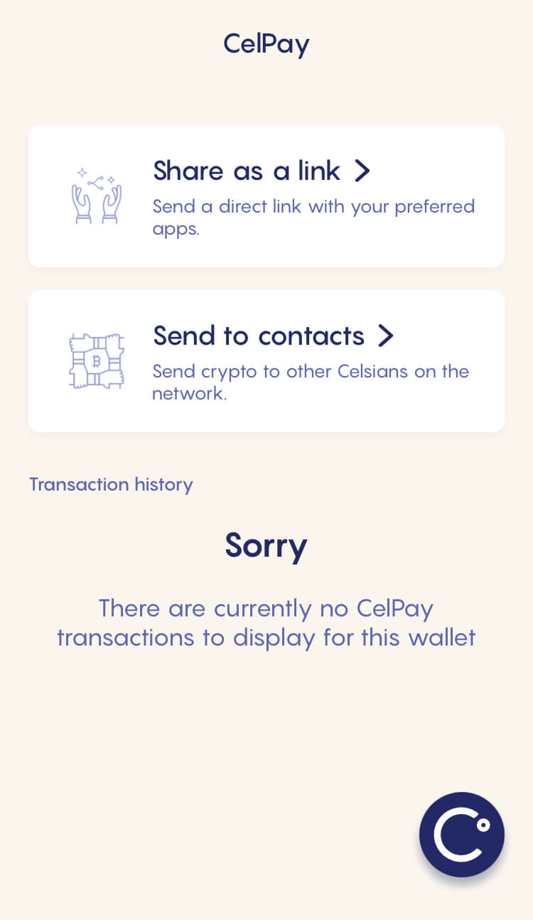 Celsius Network - Cel Pay