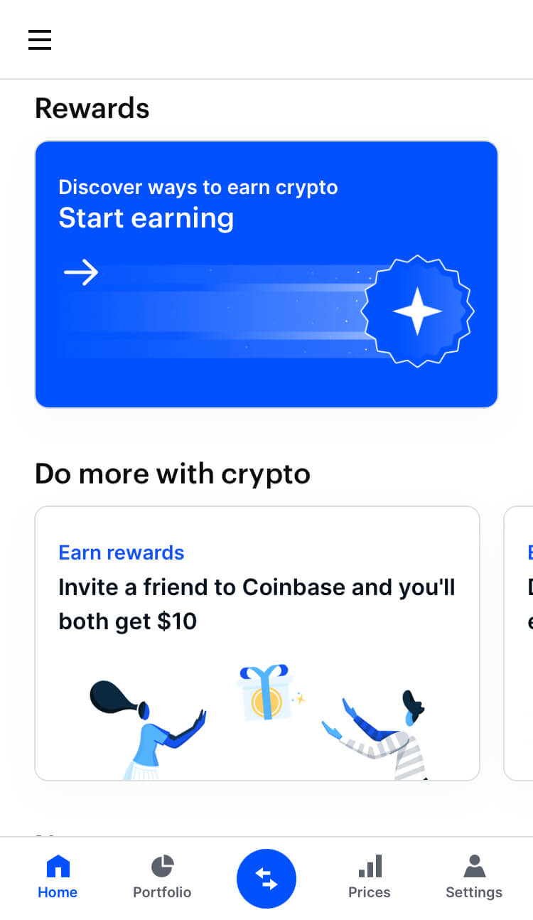 Coinbase Earn - Rewards